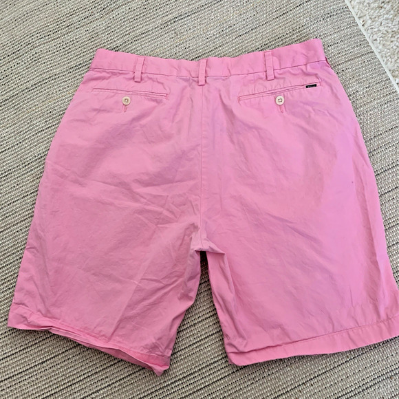 POLO Ralph Lauren Shorts Mens 33 Classic Fit Bright Pink PIMA Cotton Blend Golf - Picture 3 of 7